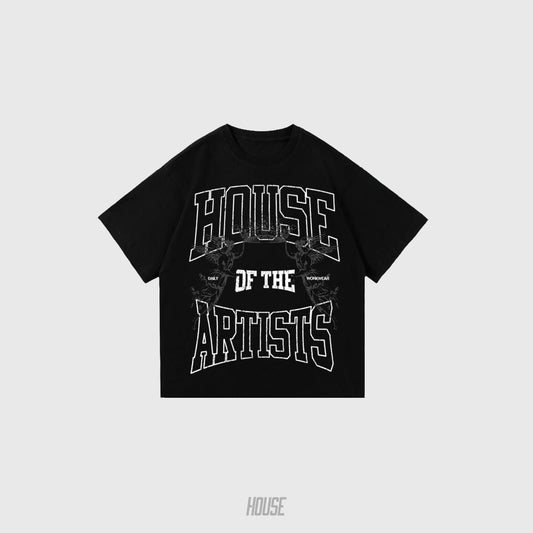Camiseta Boxy Fit "House of the Artists"